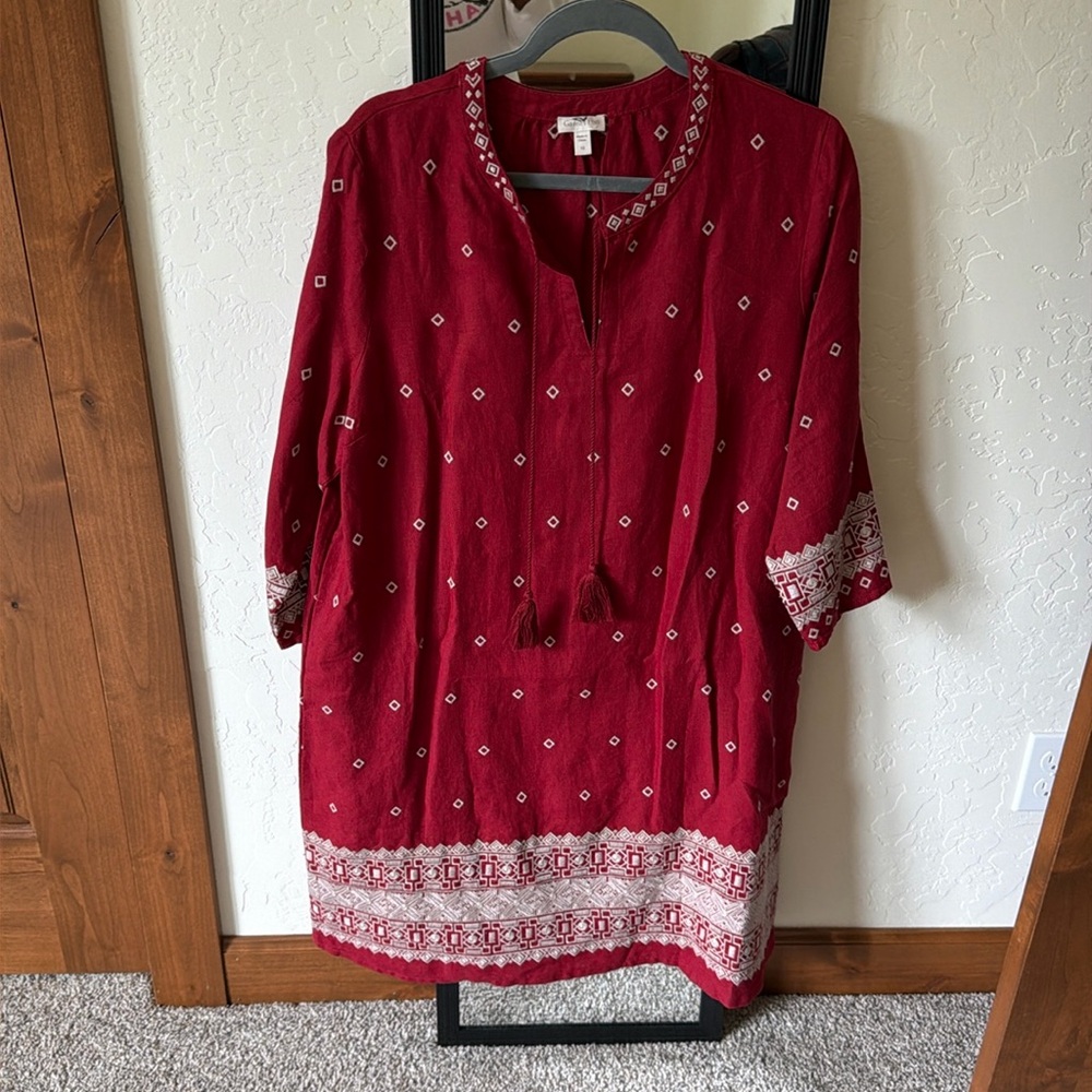 Garnet Hill Linen dress